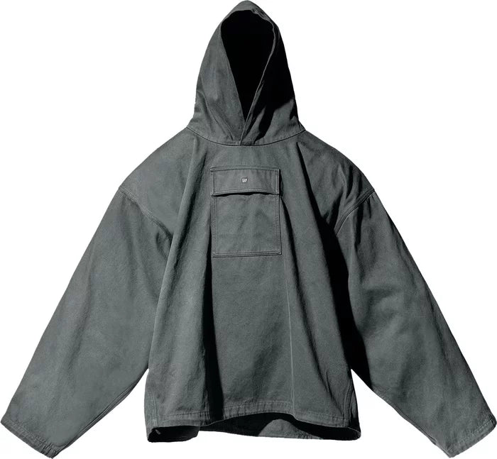 Yeezy Gap Engineered by Balenciaga Sateen Anorak - Dark Green