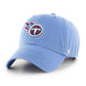 Tennessee Titans - Clean Up Adjustable Hat, 47 Brand