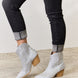 East Lion Corp Rhinestone Ankle Cowboy Boots