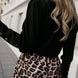 V-Neck Long Sleeve Blouse