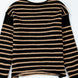 Stripe Drop Shoulder Round Neck Sweater