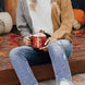 Color Block Textured Drop Shoulder Sweater