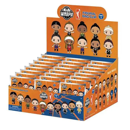 Monogram WNBA -  Series 1 - 1pcs 3D Figure Bag Clip Blind Bag