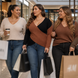 Plus Size Two-Tone Surplice Neck Sweater