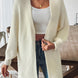 Open Front Long Sleeve Cardigan