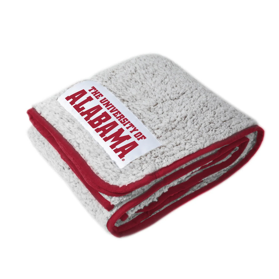 Alabama Crimson Tide - Frosty Fleece Throw Blanket