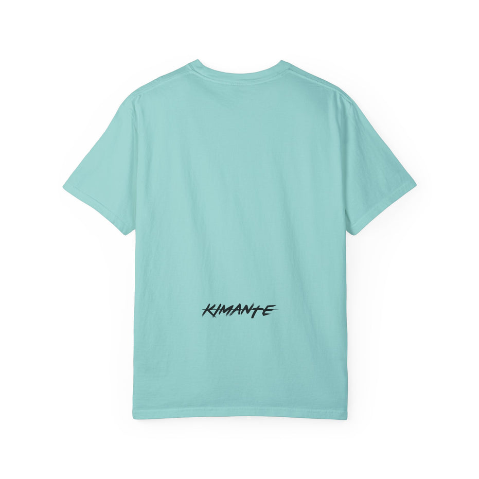 "I Just Work Here...🥴" Kimante Unisex Garment-Dyed T-shirt