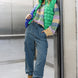 VERY J Washed Drawstring Jogger Cargo Jeans