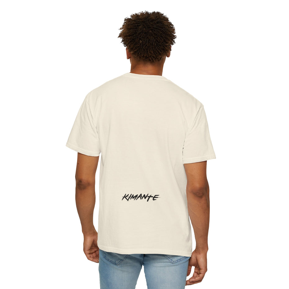 "I Just Work Here...🥴" Kimante Unisex Garment-Dyed T-shirt