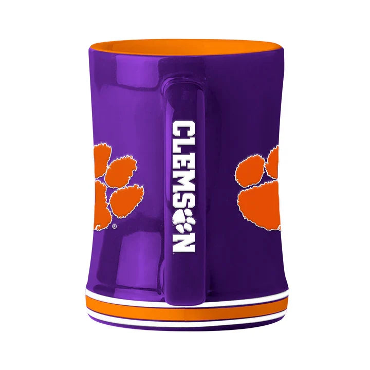 Clemson Tigers - Sculpted 14oz Coffee Mug
