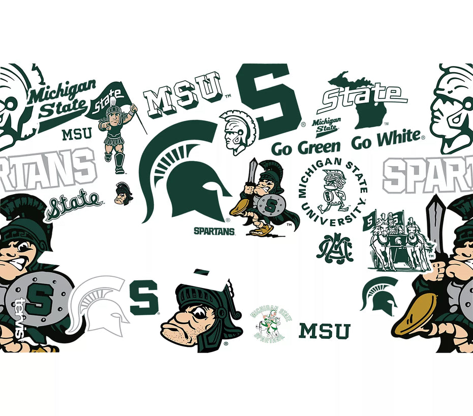 Michigan State Spartans - All Over Tumbler