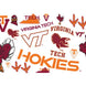 Virginia Tech Hokies - All Over Plastic Tumbler