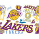 Los Angeles Lakers - All Over Plastic Tumbler