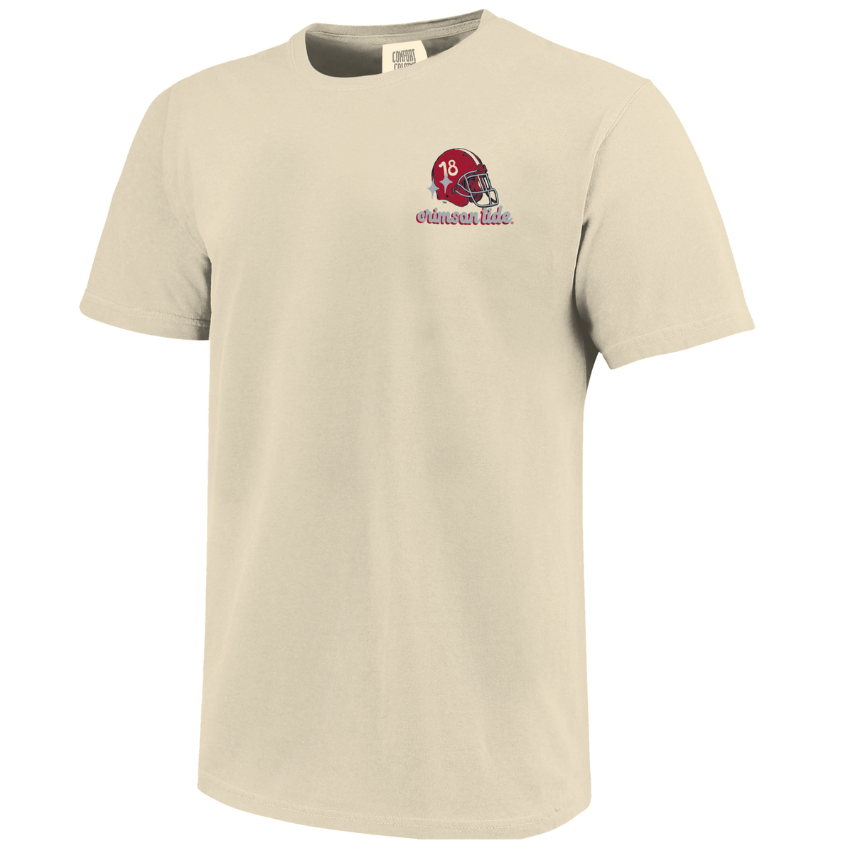 Alabama Crimson Tide - NCAA Football Season Comfort Color Short Sleeve T-Shirt