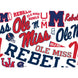 Ole Miss Rebels - All Over Plastic Tumbler