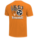 Tennessee Volunteer Hand Sign Lettermarks Bright Orange K Comfort Color Short Sleeve T-Shirt
