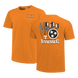 Tennessee Volunteer Hand Sign Lettermarks Bright Orange K Comfort Color Short Sleeve T-Shirt