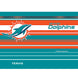 Miami Dolphins - NFL Hype Stripes Stainless Steel Tumbler