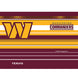 Washington Commanders - NFL Hype Stripes Stainless Steel Tumbler