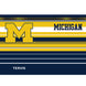 Michigan Wolverines - Hype Stripes Stainless Steel Tumbler