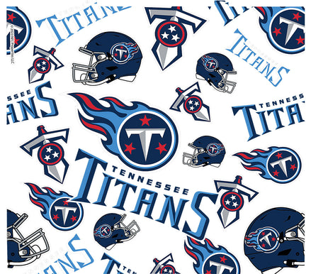 Tennessee Titans - All Over Tervis  24OZ Plastic Water Bottle
