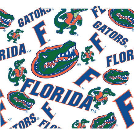 Florida Gators - All Over  24Oz Plastic Plastic Water Bottle