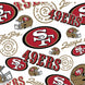 San Francisco 49ers - All Over Wrap With Travel Lid