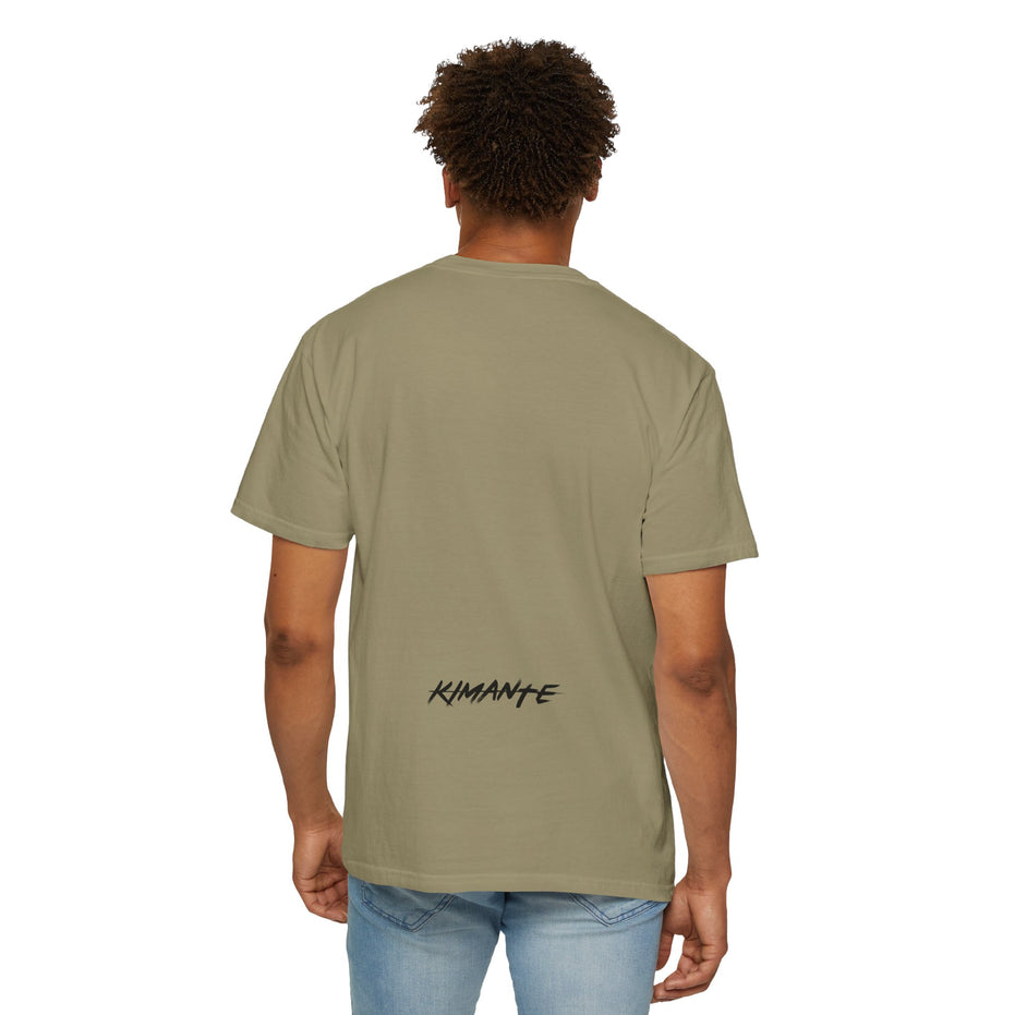 "I Just Work Here...🥴" Kimante Unisex Garment-Dyed T-shirt