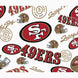 San Francisco 49ers - All Over Wrap With Travel Lid