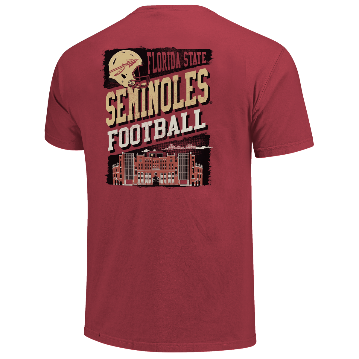 Florida State Seminoles - NCAA Stadium Slat Comfort Color T-Shirt