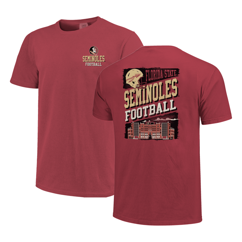 Florida State Seminoles - NCAA Stadium Slat Comfort Color T-Shirt