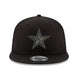 Dallas Cowboys New Era Men's GCP Black on Black 9Fifty Hat