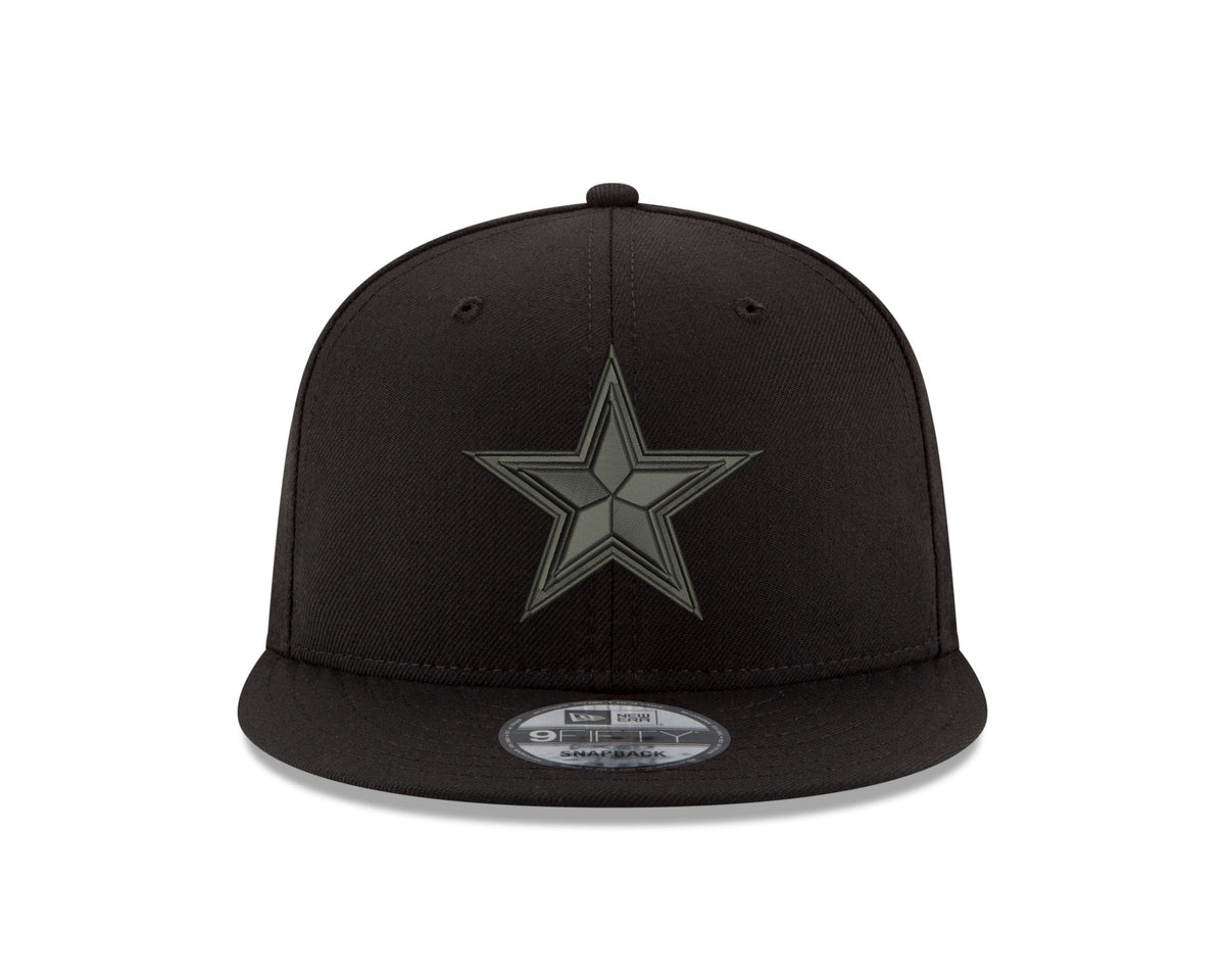 Dallas Cowboys New Era Men's GCP Black on Black 9Fifty Hat