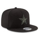 Dallas Cowboys New Era Men's GCP Black on Black 9Fifty Hat