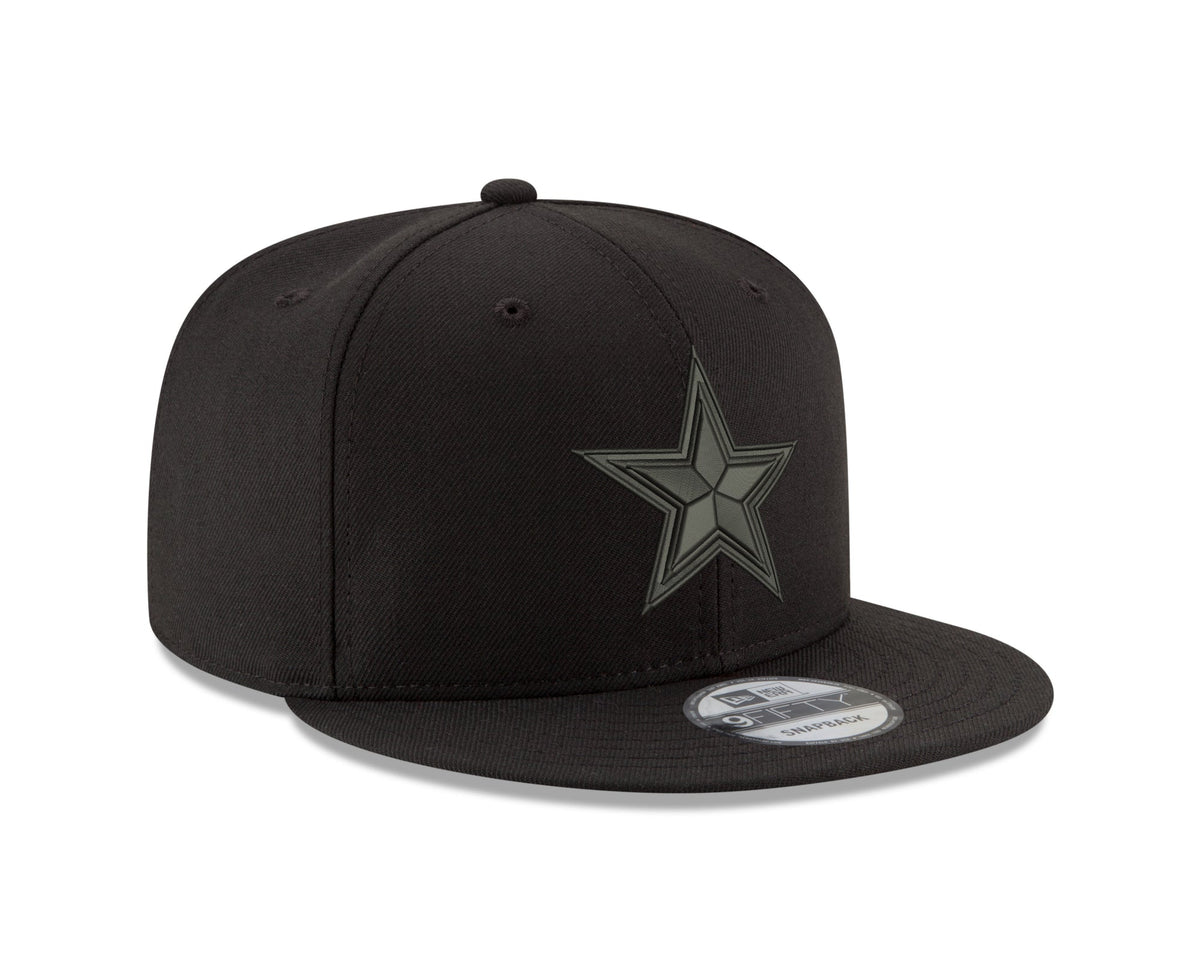 Dallas Cowboys New Era Men's GCP Black on Black 9Fifty Hat