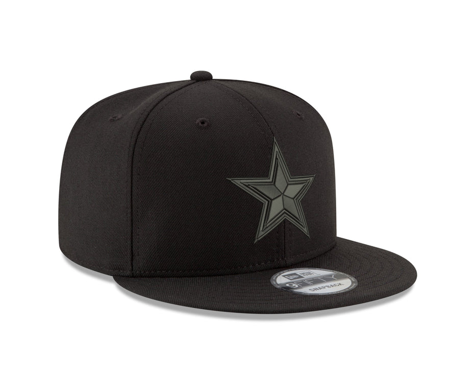 Dallas Cowboys New Era Men's GCP Black on Black 9Fifty Hat