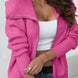 Zip Up Long Sleeve Cardigan