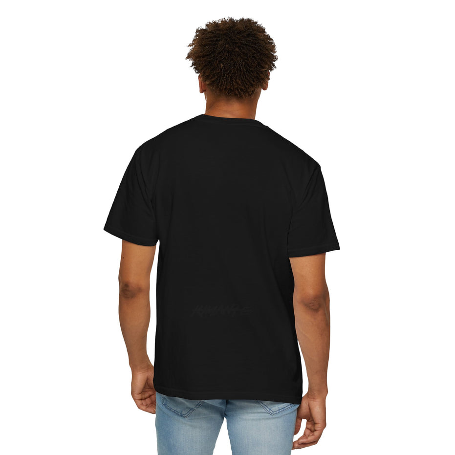 "I Just Work Here...🥴" Kimante Unisex Garment-Dyed T-shirt