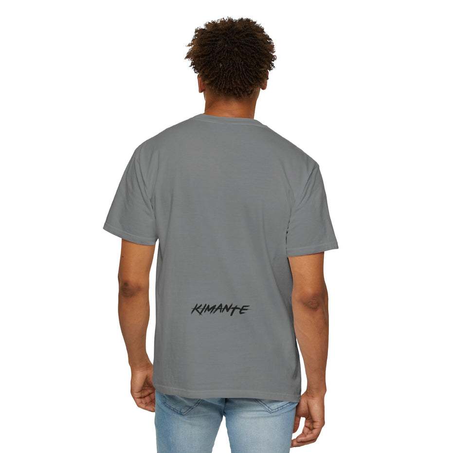 "I Just Work Here...🥴" Kimante Unisex Garment-Dyed T-shirt