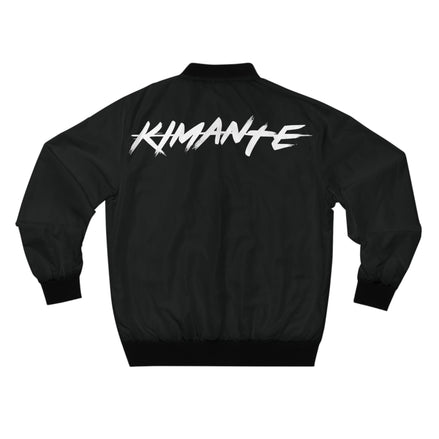 Baltimore Kimante All Black, Black Sleeves AOP Bomber Jacket