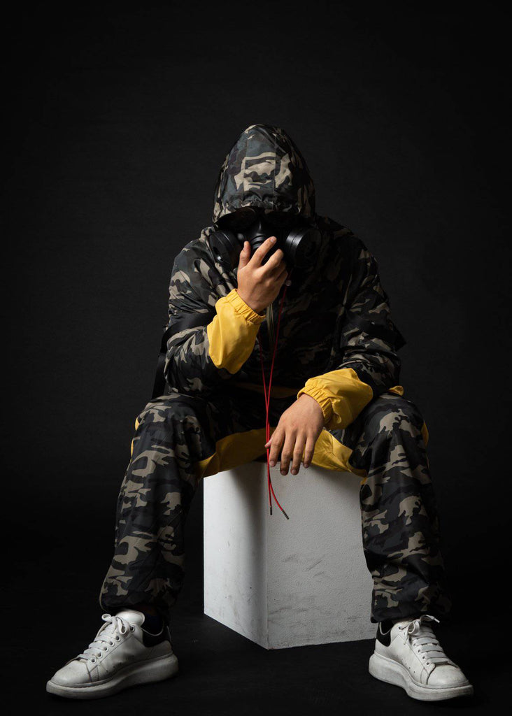 Blank State Men's Anorak in Camo by Shop at Konus