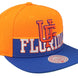 Florida Gators - NCAA University of Florida Half & Half Royal/Orange Snapback Hat