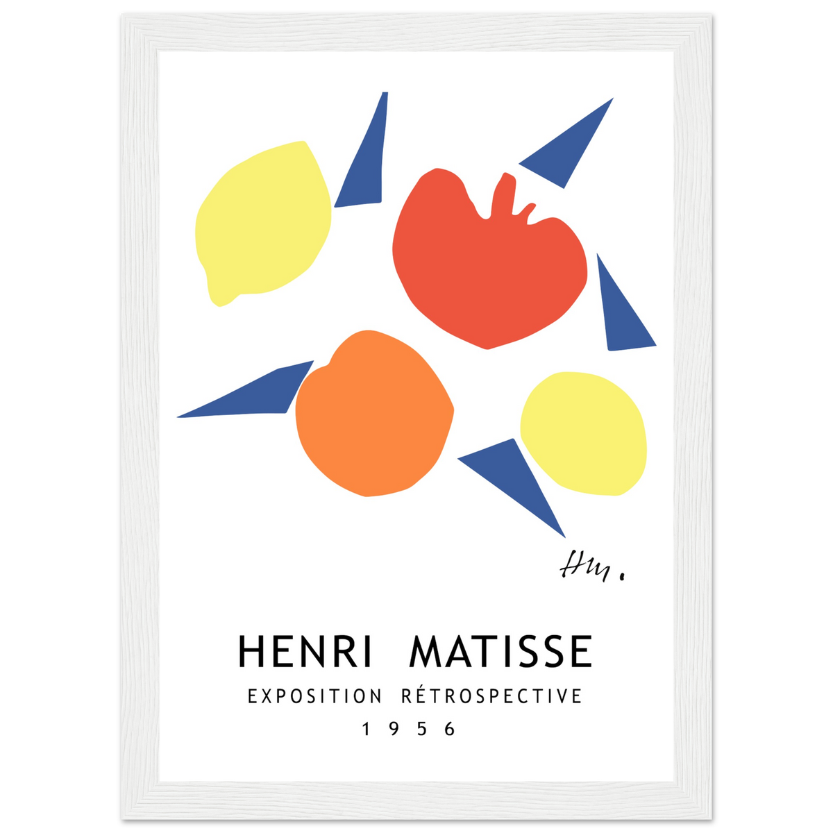Henri Matisse Exposition Rétrospective Poster