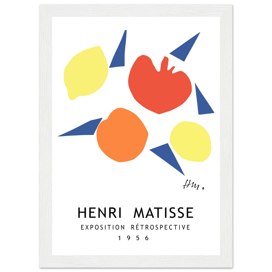 Henri Matisse Exposition Rétrospective Poster