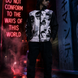 Do Not Conform Kimante White and Black Men’s Windbreaker Jacket