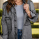 Button Up Long Sleeve Denim Jacket