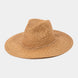Fame Straw Braided Sun Hat