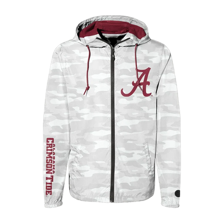Alabama Crimson Tide - NCAA Camo Front Logo Jacket