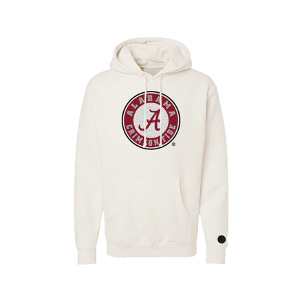 Alabama Crimson Tide - NCAA Bone Chenille Pullover Hoodie