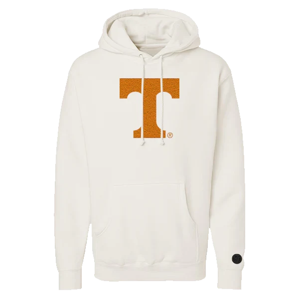 Tennessee Volunteers - NCAA Bone Chenille Pullover Hoodie